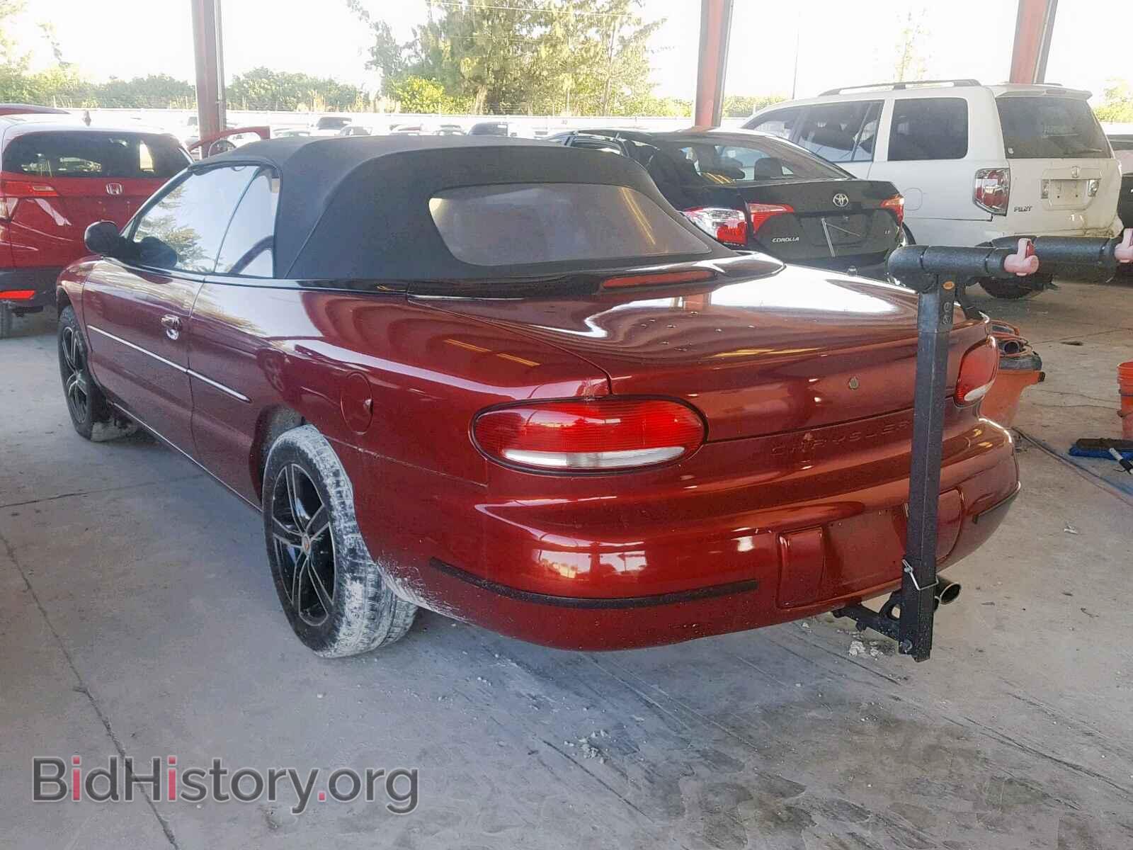 1998 CHRYSLER SEBRING - VIN: 3C3EL55H4WT297394 - Фото 3