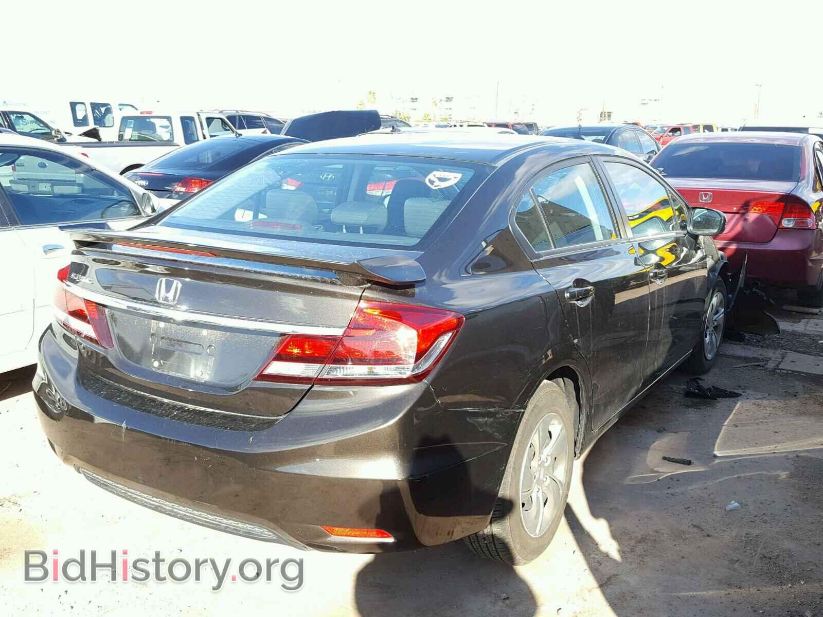 2014 HONDA CIVIC - VIN: 2HGFB2F55EH530200 - Фото 4
