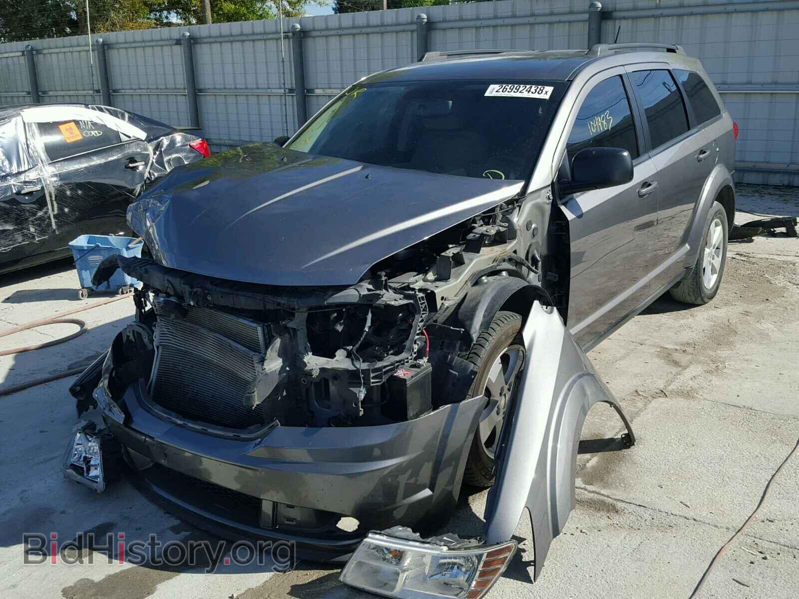 2013 DODGE JOURNEY - VIN: 3C4PDCAB4DT583993 - Фото 2