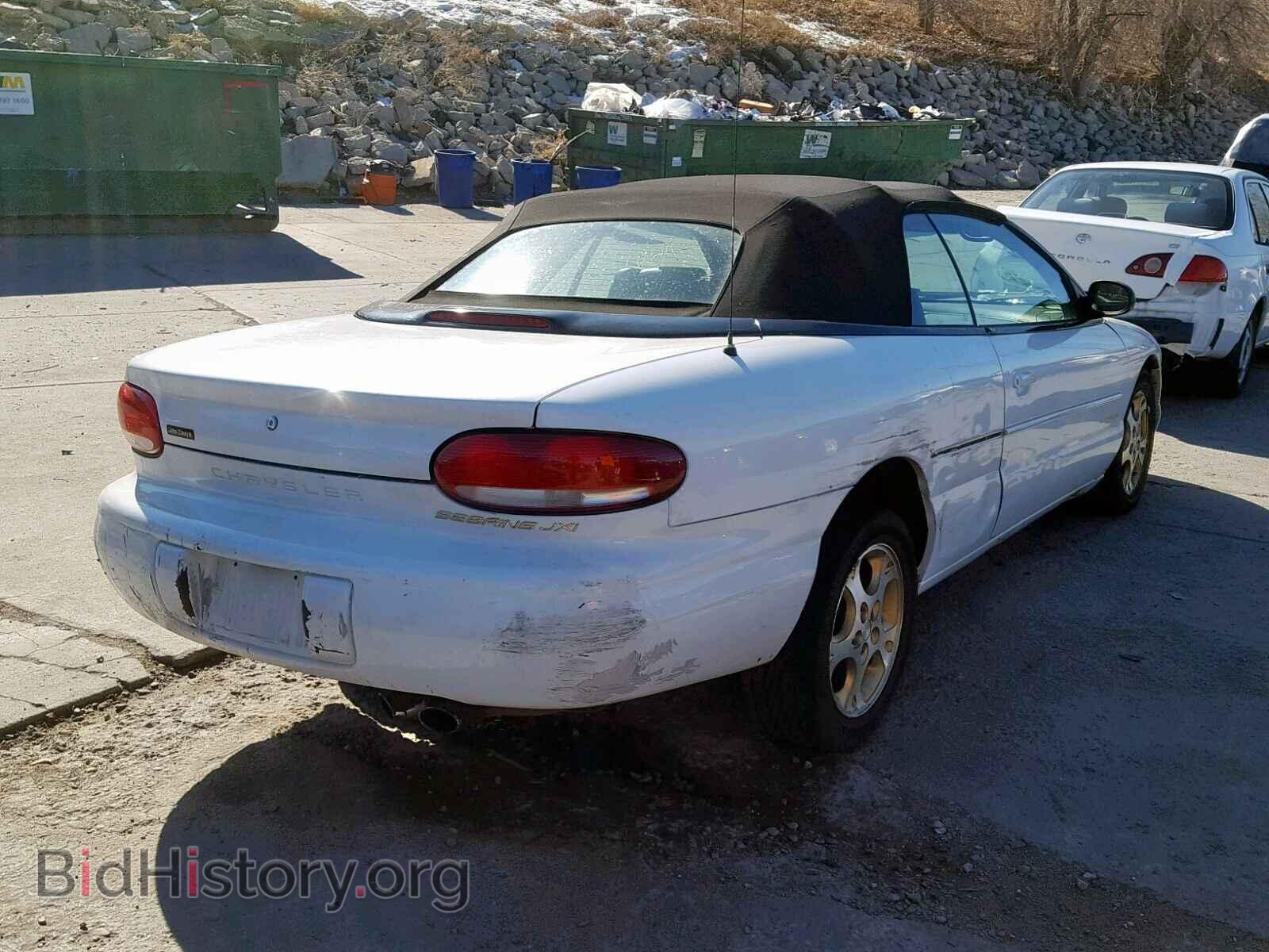 1999 CHRYSLER SEBRING - VIN: 3C3EL55H1XT574553 - Фото 4