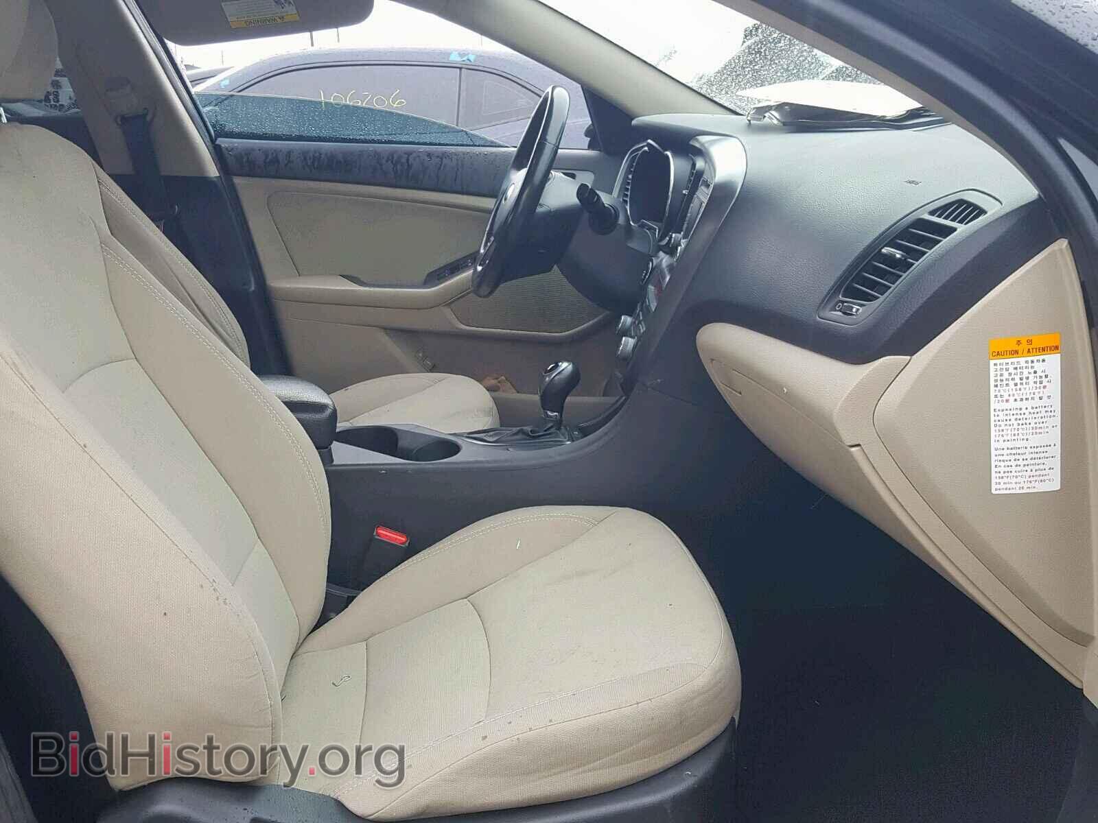 2013 KIA OPTIMA - VIN: KNAGM4ADXD5041351 - Фото 5