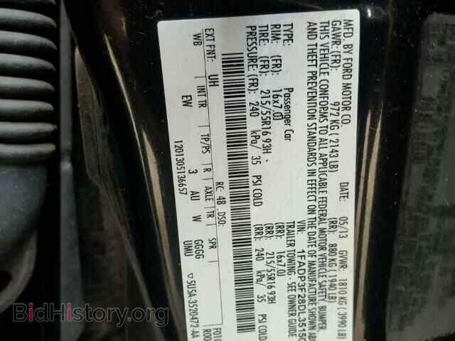 2013 FORD FOCUS - VIN: 1FADP3F28DL351501 - Photo 10