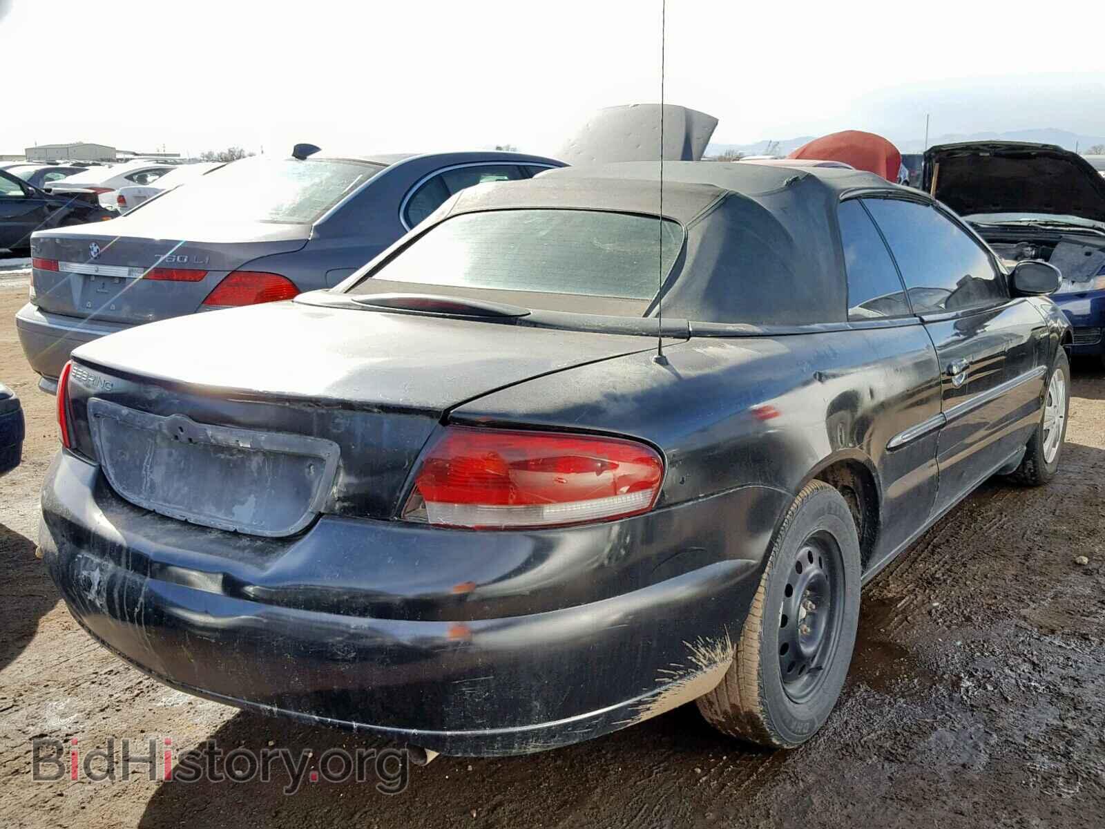 2004 CHRYSLER SEBRING - VIN: 1C3EL45X84N319458 - Фото 4