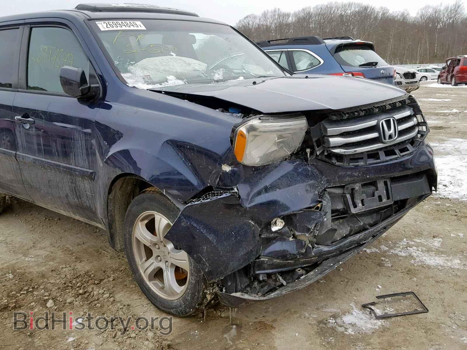 2013 HONDA PILOT EXL - VIN: 5FNYF4H50DB036383 - Фото 9