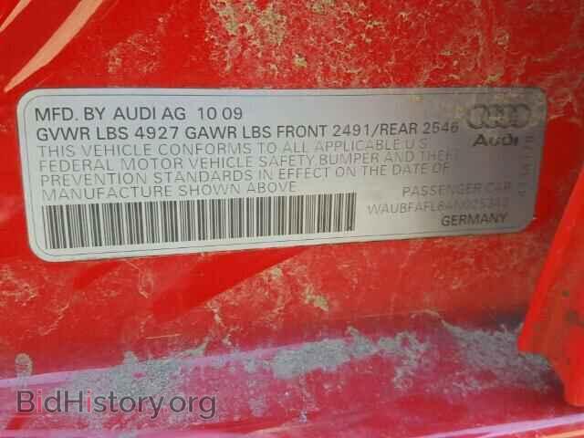 2010 AUDI A4 - VIN: WAUBFAFL8AN025342 - Фото 10