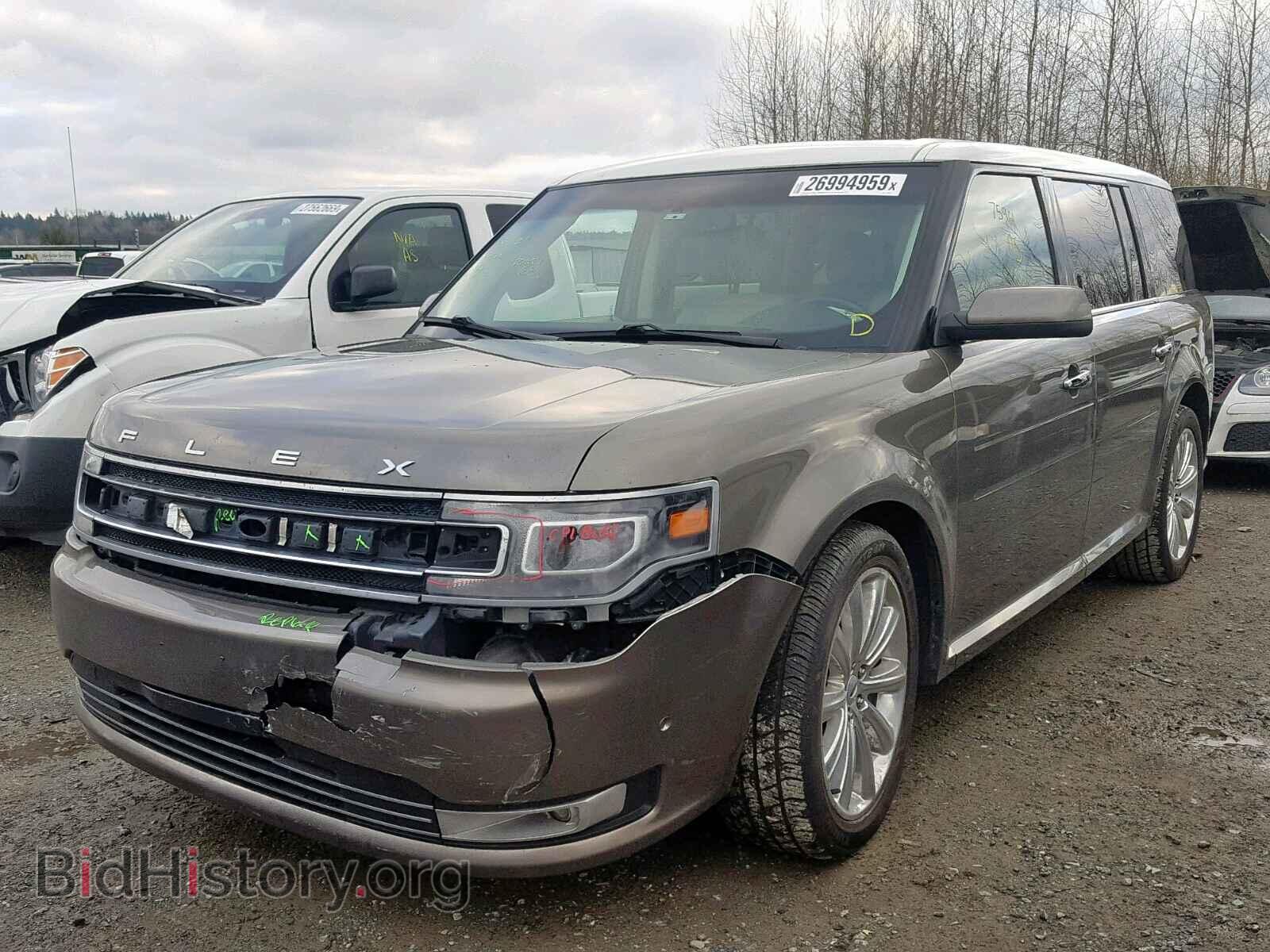 2013 FORD FLEX LIMIT - VIN: 2FMHK6DT3DBD25066 - Фото 2