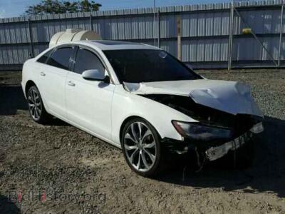 2013 Audi A6 A6 Premium, белый — VIN WAUGFAFC8DN062692, Copart