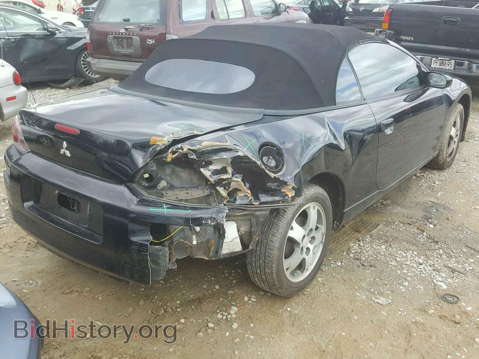 2004 MITSUBISHI ECLIPSE - VIN: 4A3AE45G54E059182 - Фото 4
