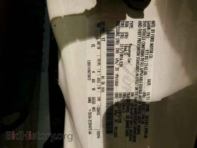 2012 FORD FOCUS - VIN: 1FAHP3F26CL262543 - Photo 10