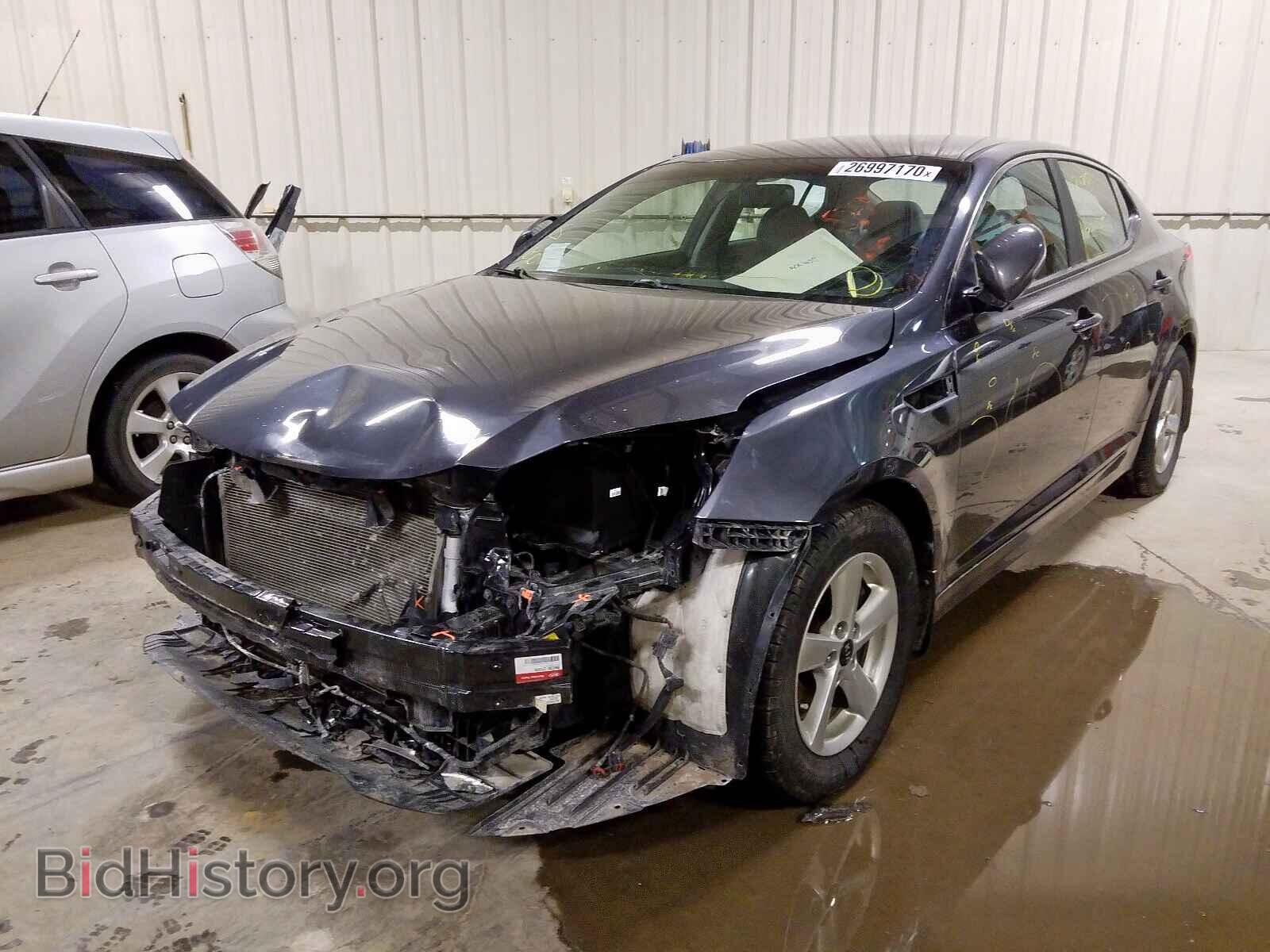 2014 KIA OPTIMA - VIN: KNAGM4A71E5485326 - Фото 2