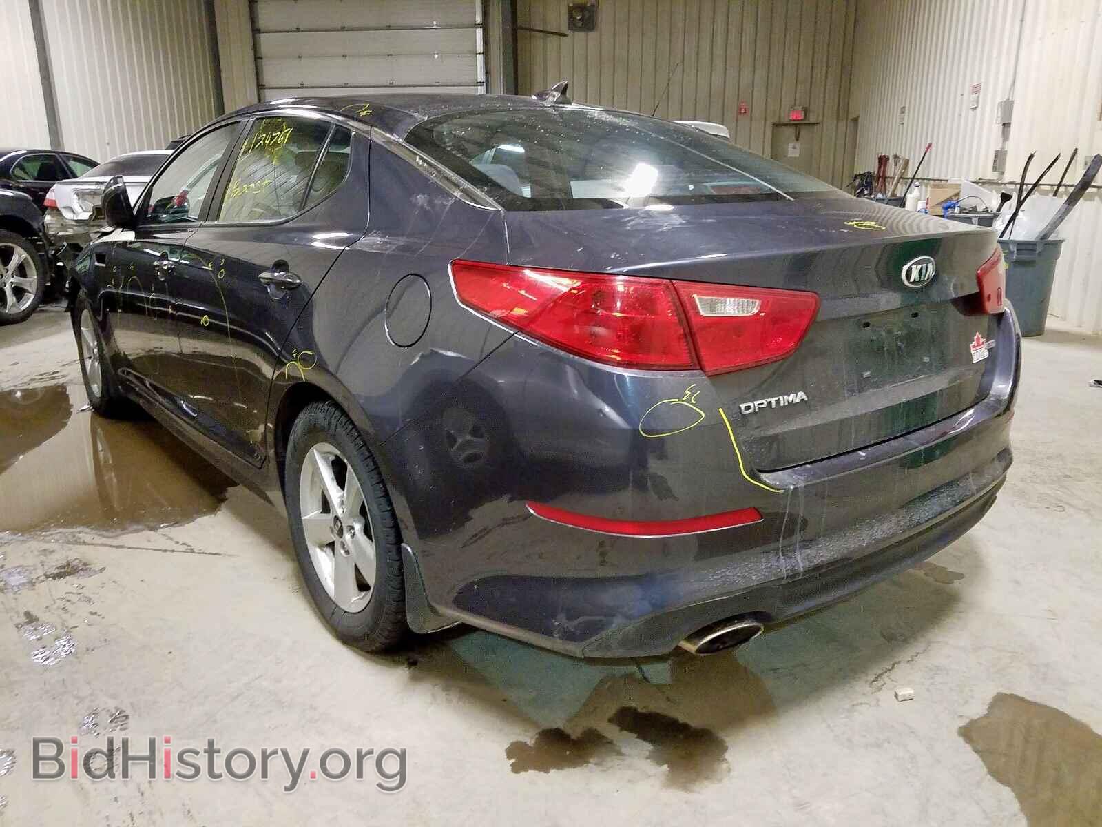 2014 KIA OPTIMA - VIN: KNAGM4A71E5485326 - Фото 3