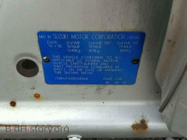 2003 SUZUKI AERIO - VIN: JS2RA41S435158964 - Фото 10