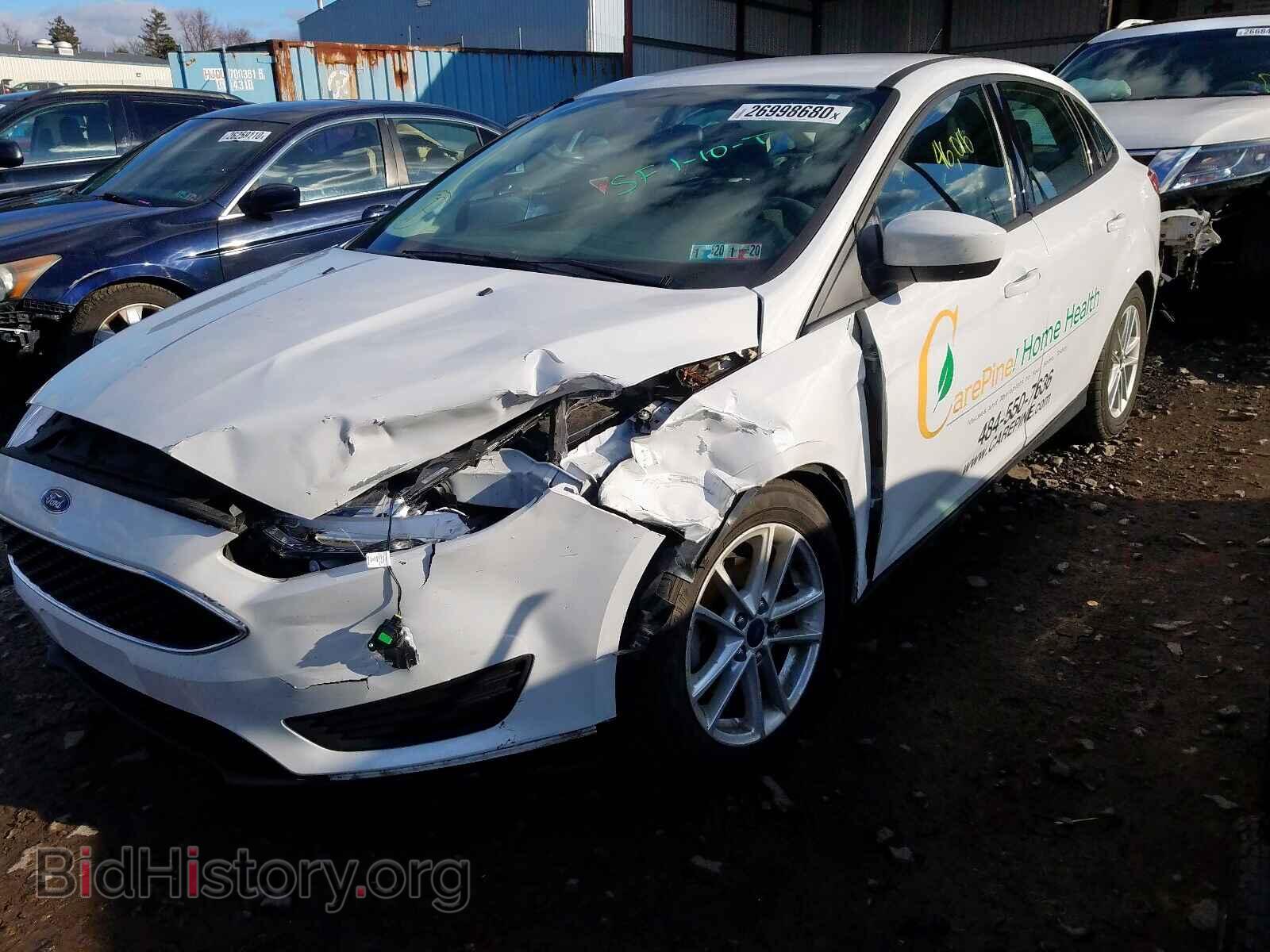 2018 FORD FOCUS - VIN: 1FADP3F29JL219665 - Фото 2