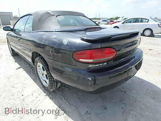 1998 CHRYSLER SEBRING - VIN: 3C3EL55H8WT313919 - Фото 3