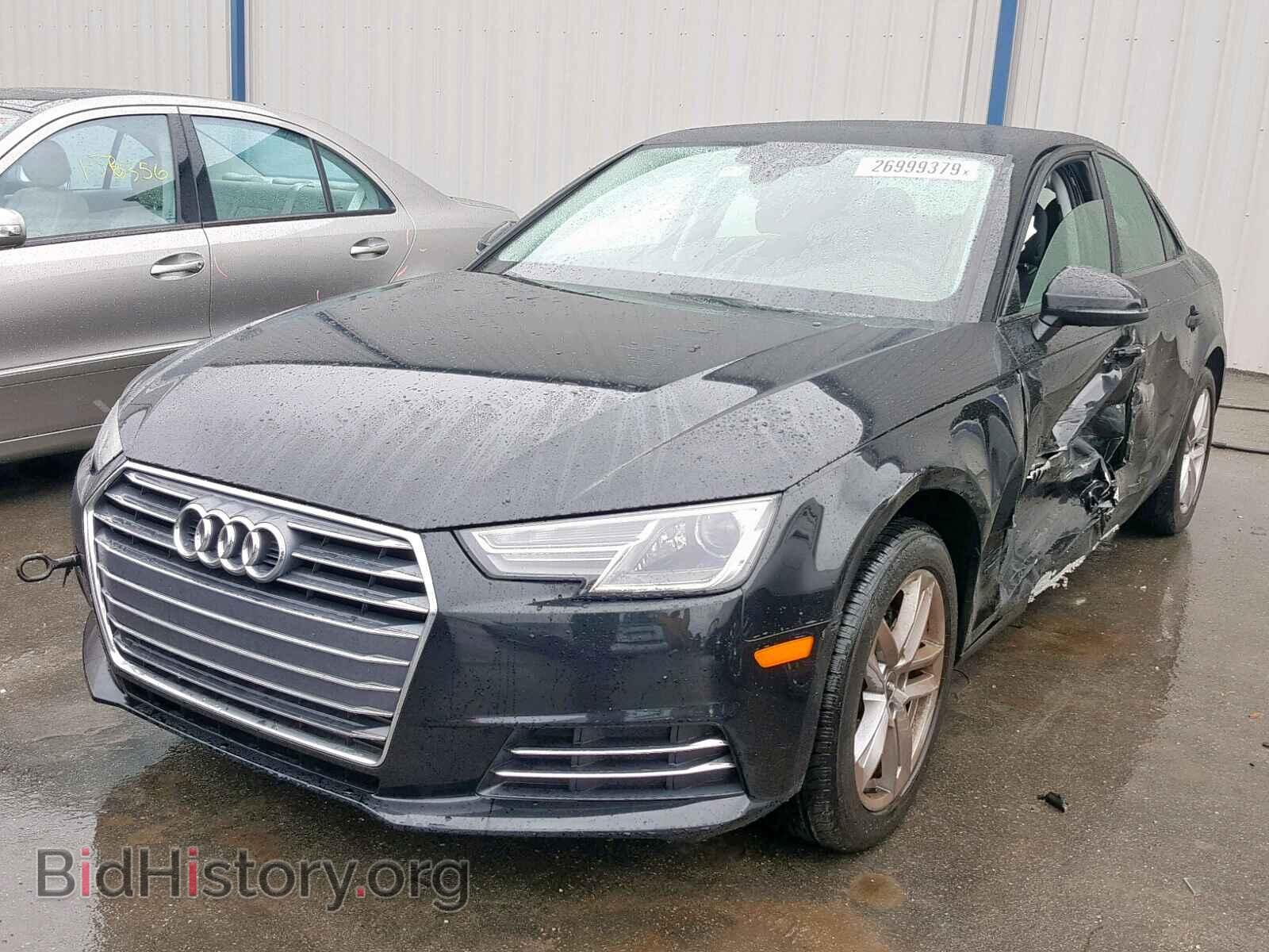 2017 AUDI A4 - VIN: WAUGMAF44HN069370 - Фото 2