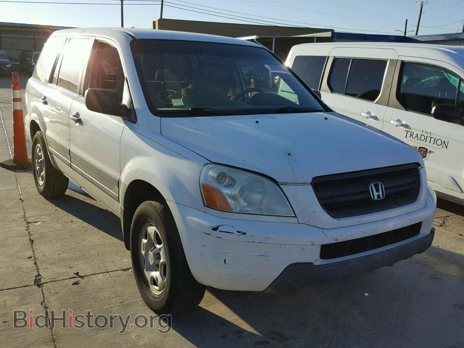 Photo 2HKYF18175H567580 - HONDA PILOT 2005