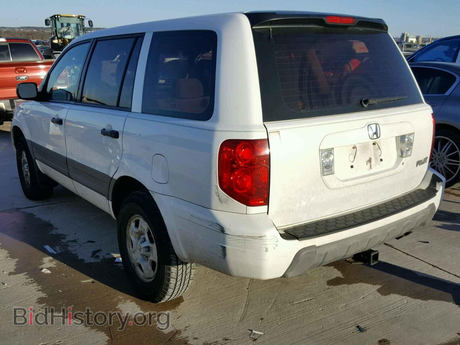2005 HONDA PILOT - VIN: 2HKYF18175H567580 - Фото 3