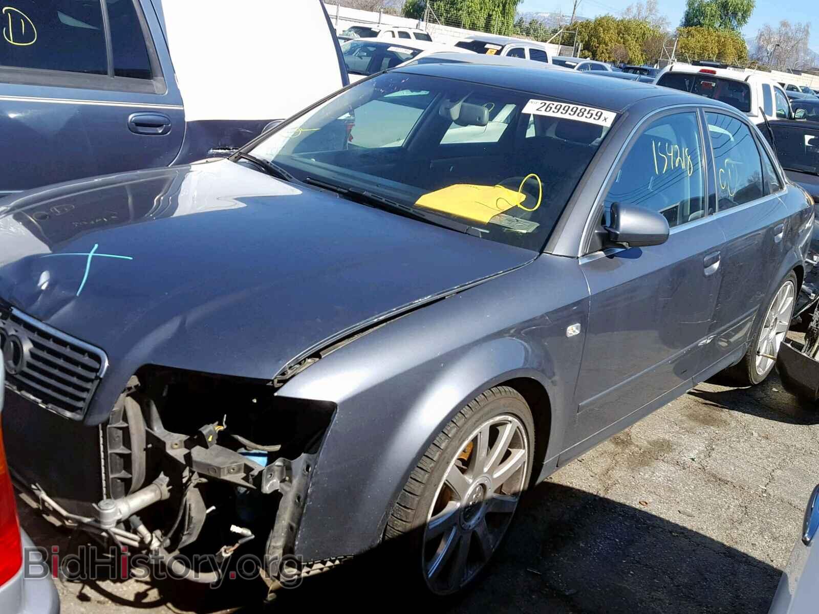 2005 AUDI A4 - VIN: WAUJT68E35A042708 - Фото 2