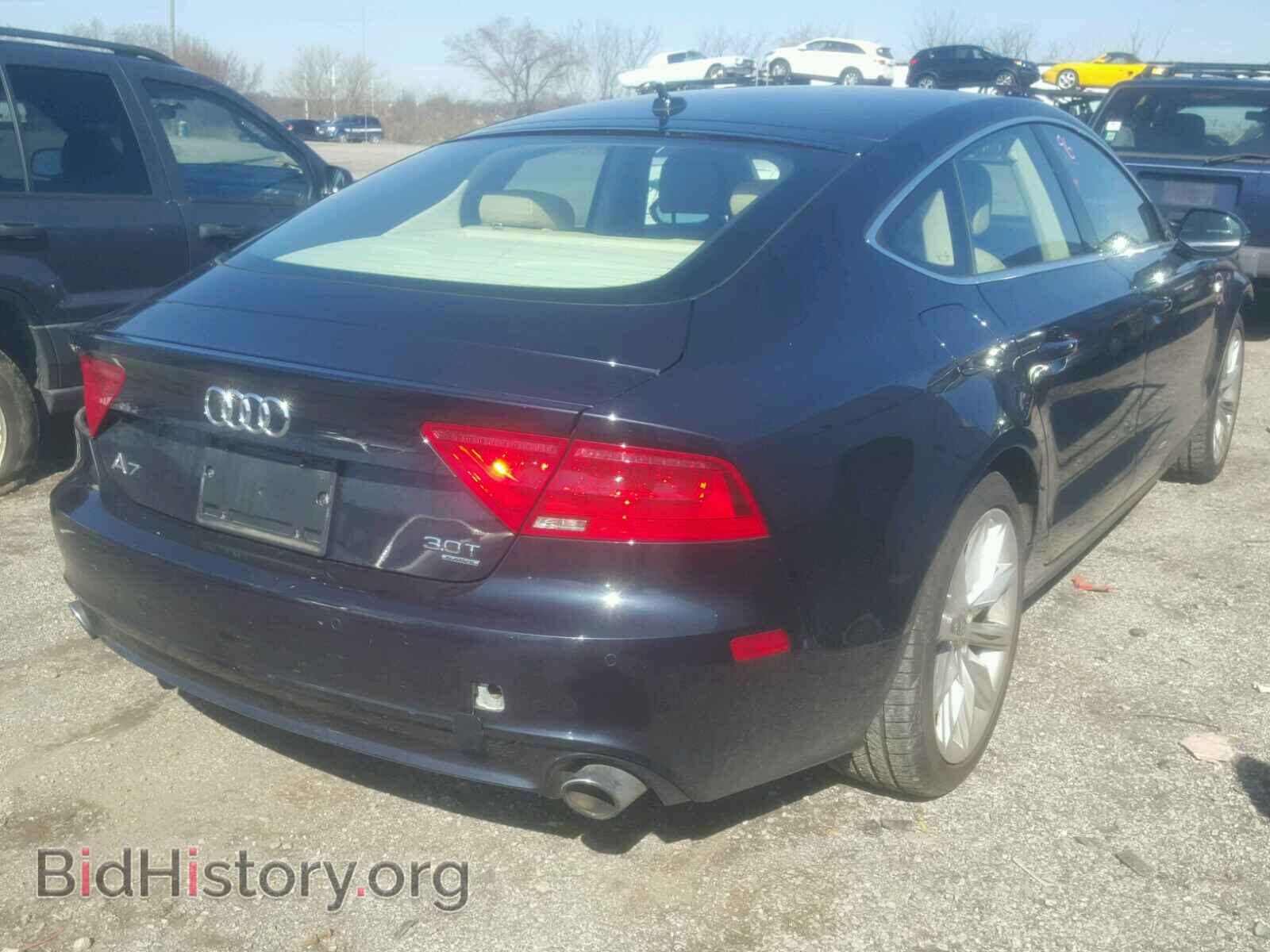 2012 AUDI A7 - VIN: WAUYGAFC3CN055679 - Фото 4