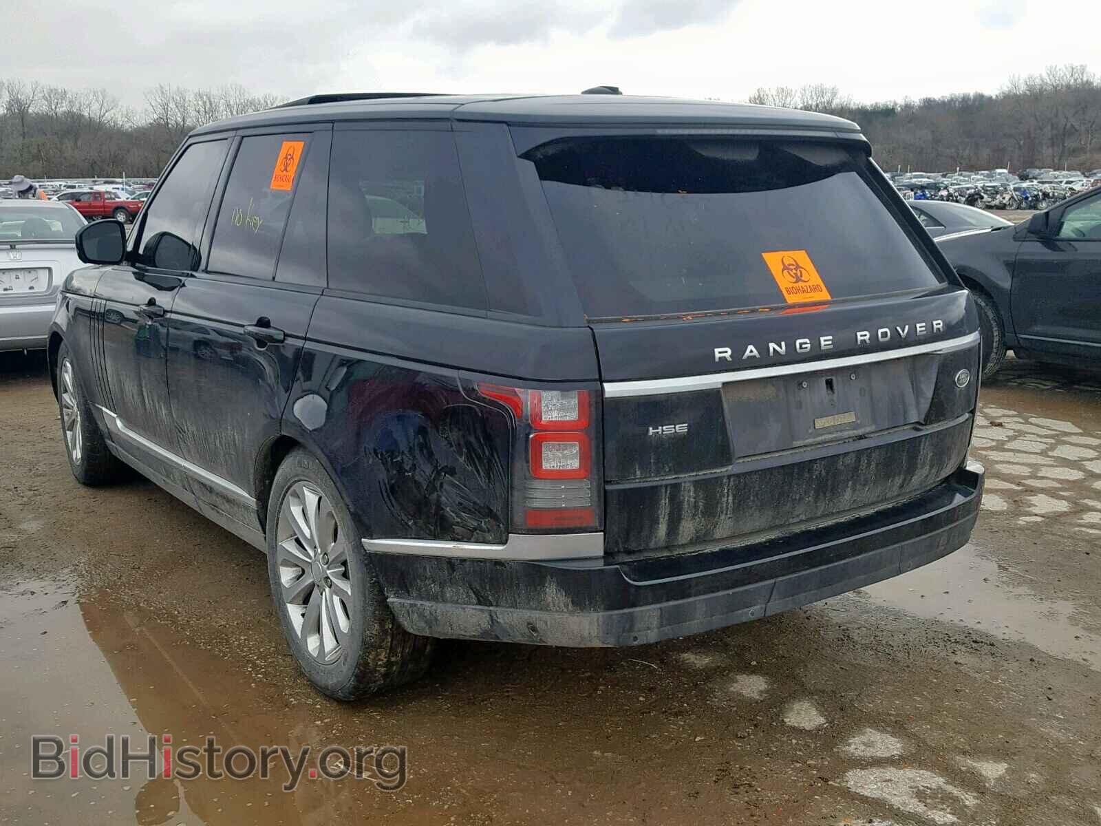 2014 LAND ROVER RANGE ROVE - VIN: SALGS2WF9EA180735 - Photo 3