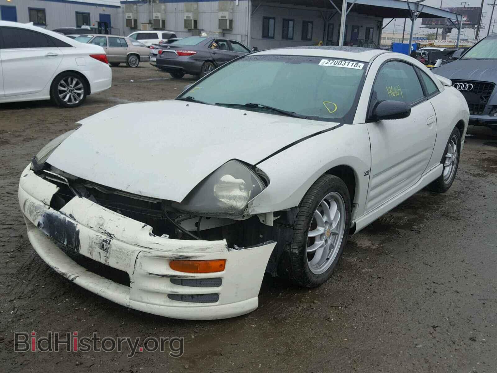 2002 MITSUBISHI ECLIPSE - VIN: 4A3AC54H42E088062 - Фото 2