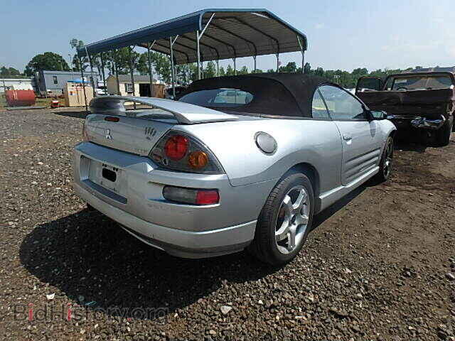 2003 MITSUBISHI ECLIPSE - VIN: 4A3AE75H13E045997 - Фото 4