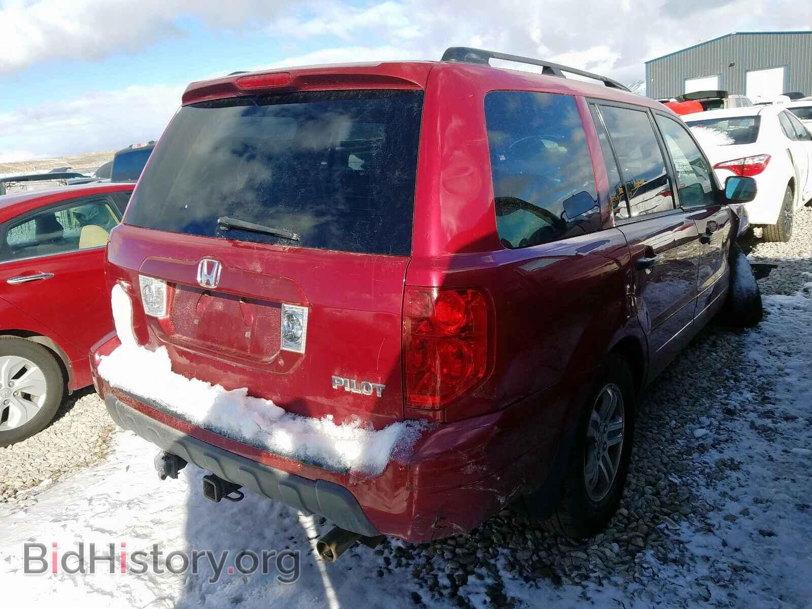 2005 HONDA PILOT - VIN: 2HKYF18565H537182 - Фото 4