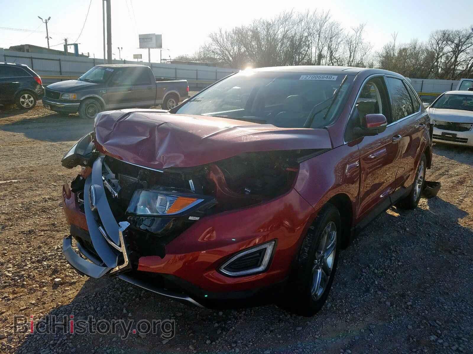 2018 FORD EDGE - VIN: 2FMPK3K88JBB04681 - Фото 2