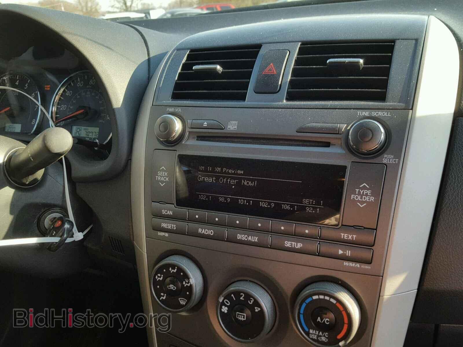 2011 TOYOTA COROLLA BA - VIN: 2T1BU4EE9BC742026 - Фото 9