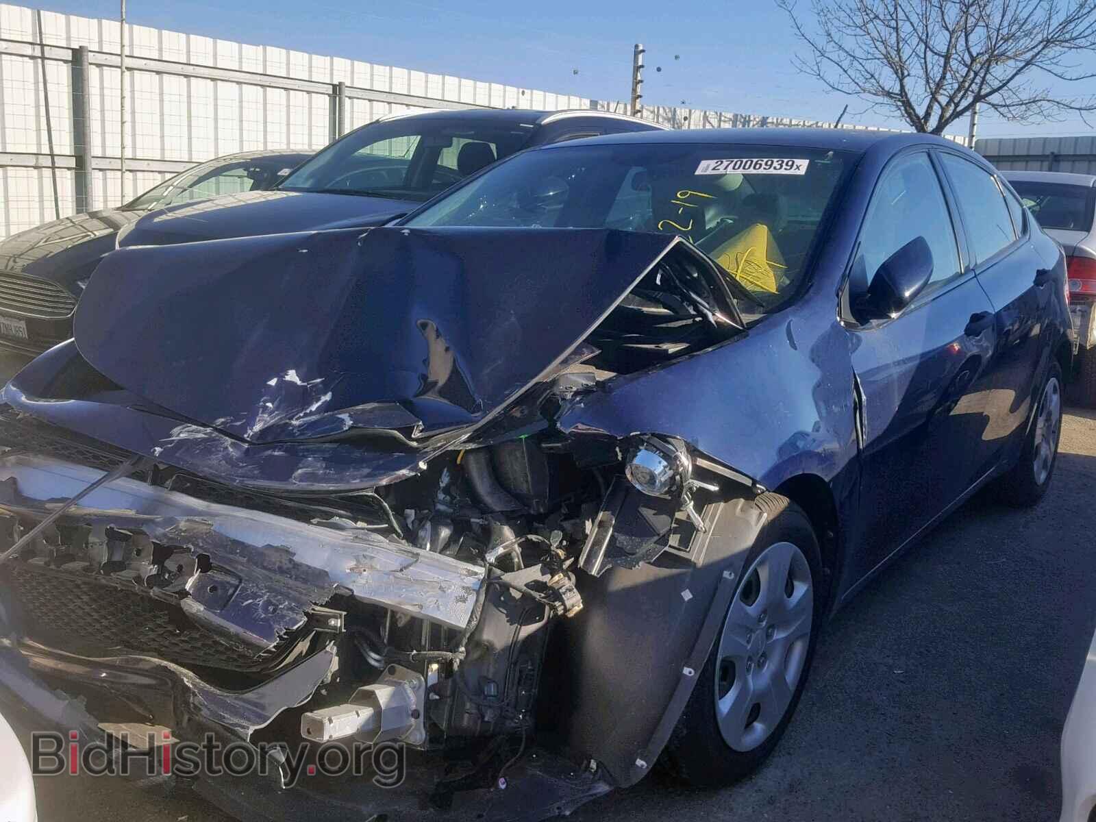 2013 DODGE DART - VIN: 1C3CDFAA4DD178296 - Фото 2