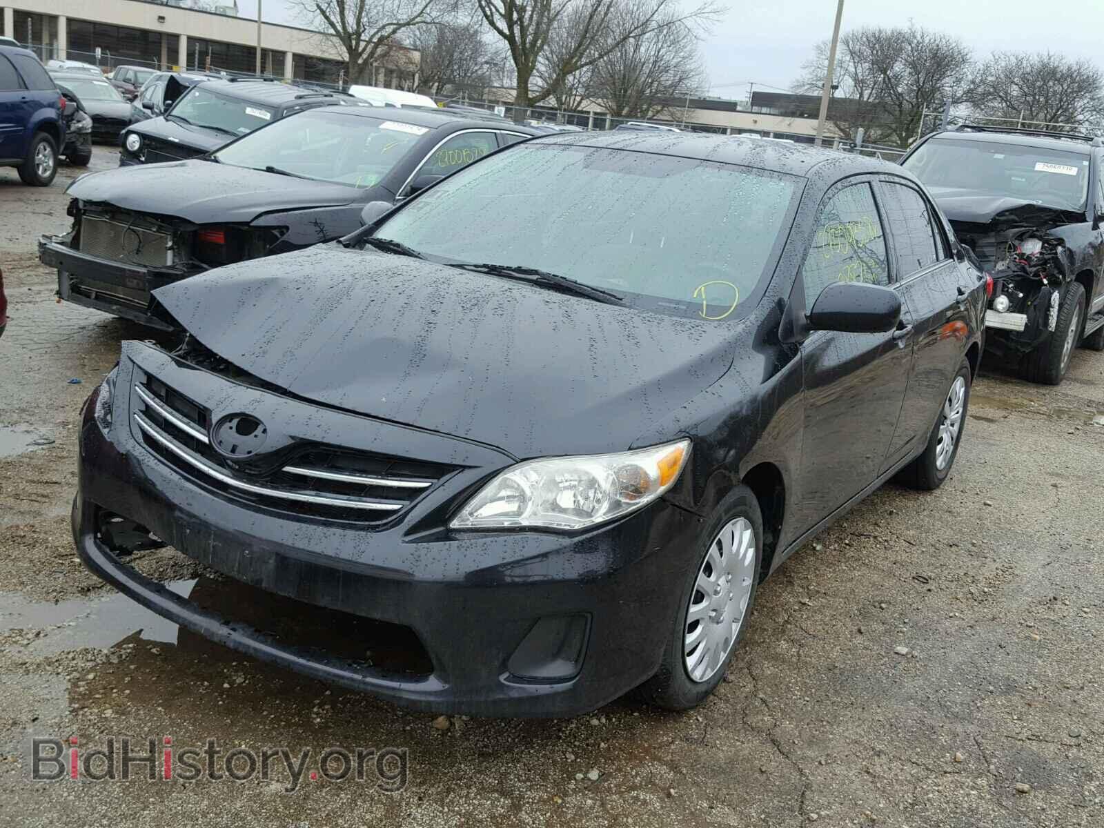 2013 TOYOTA COROLLA BA - VIN: 2T1BU4EE7DC087545 - Фото 2