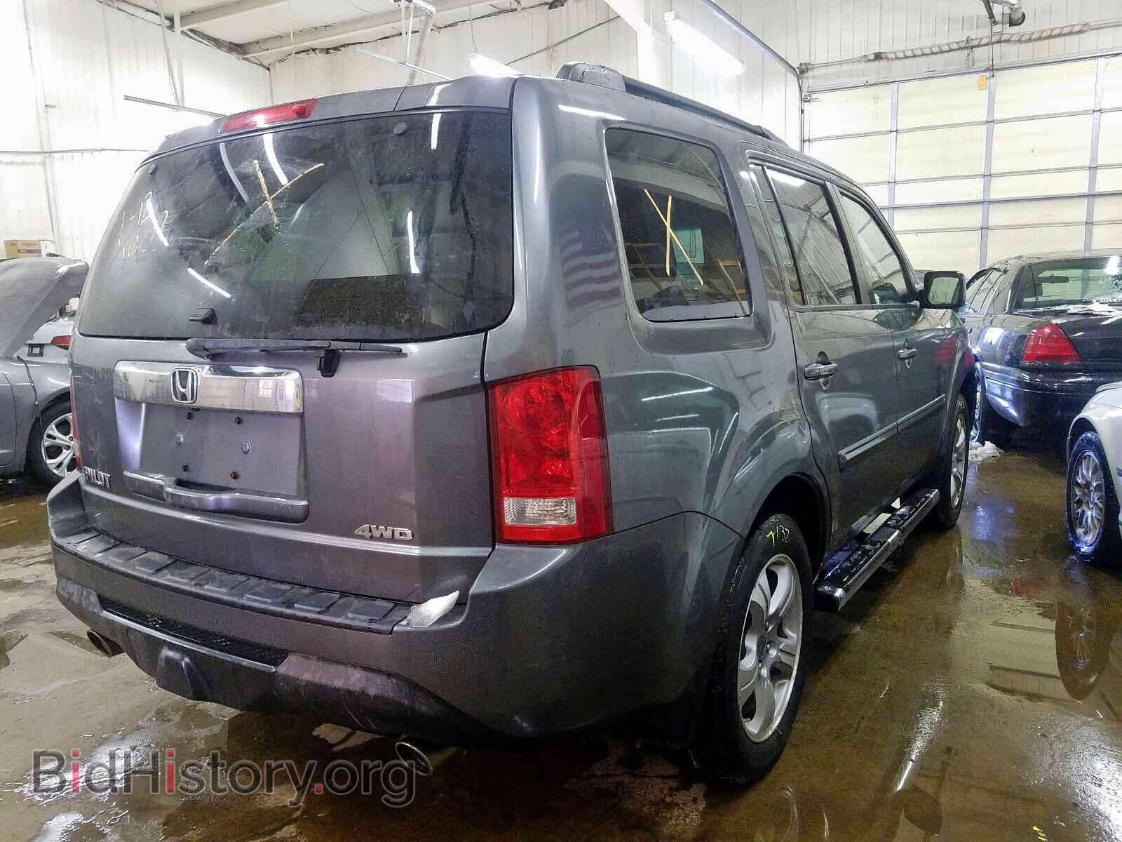 2012 HONDA PILOT - VIN: 5FNYF4H50CB017444 - Фото 4