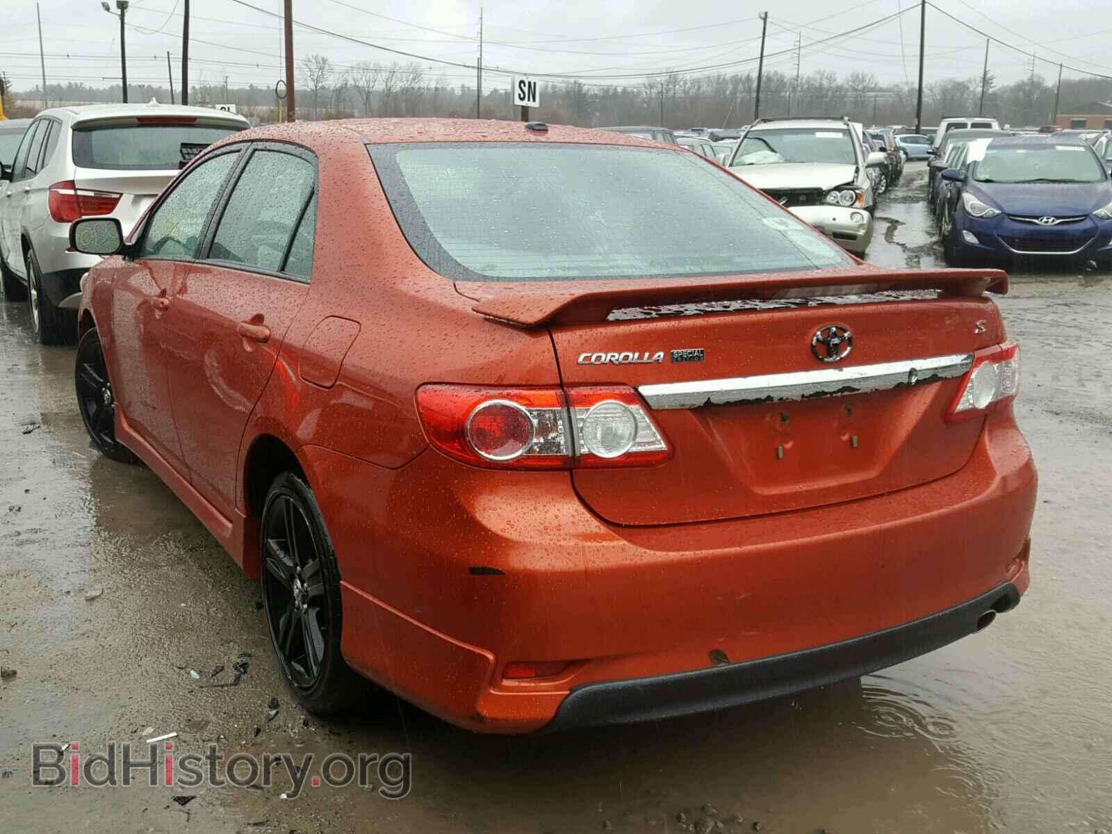 2013 TOYOTA COROLLA BA - VIN: 2T1BU4EE1DC098055 - Фото 3