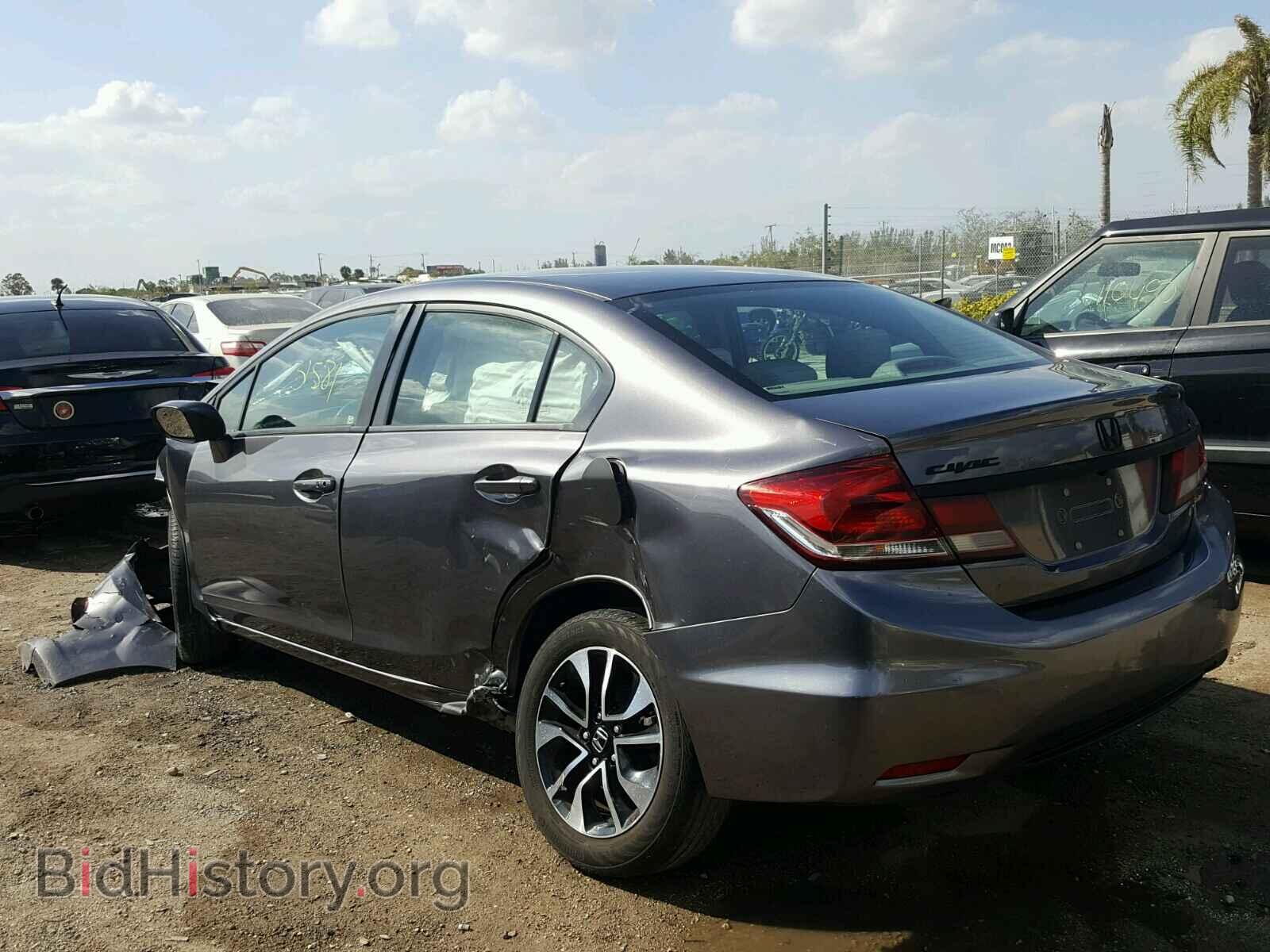 2014 HONDA CIVIC - VIN: 19XFB2F82EE073544 - Фото 3