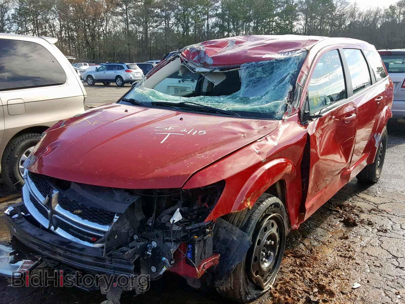 2015 DODGE JOURNEY SE - VIN: 3C4PDCAB6FT531669 - Фото 2