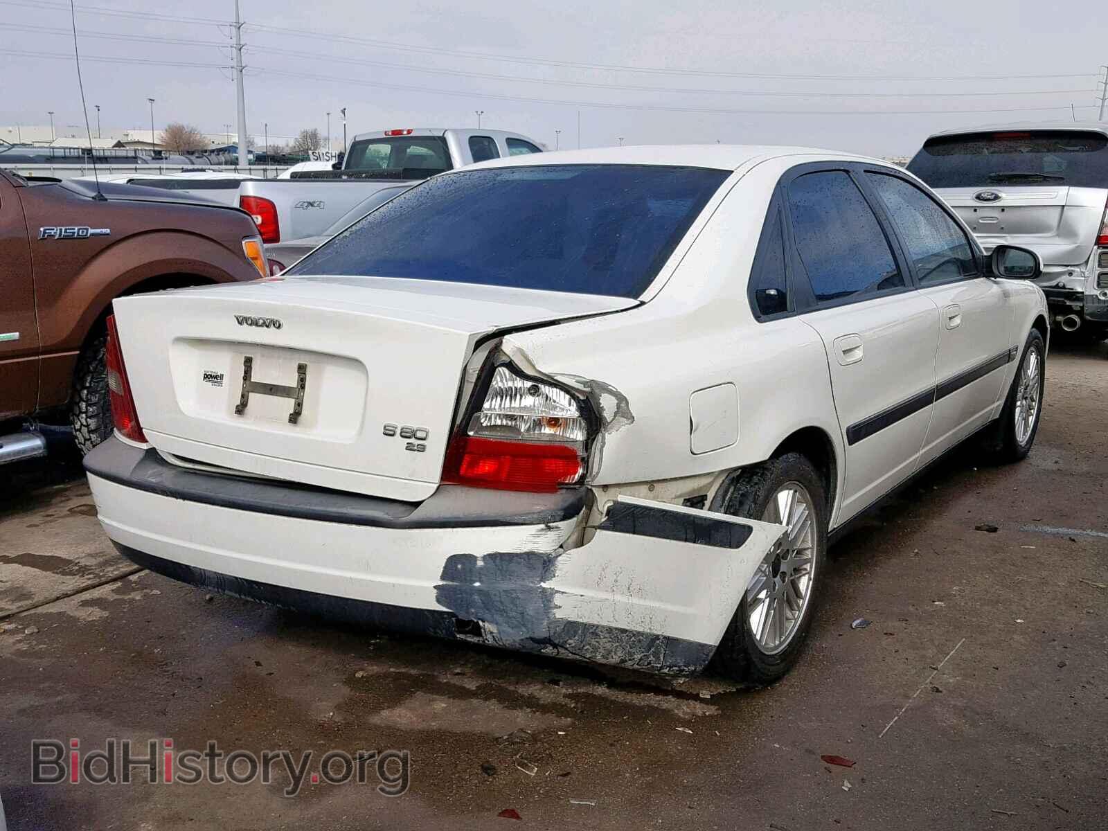 2002 VOLVO S80 - VIN: YV1TS92D921243261 - Фото 4