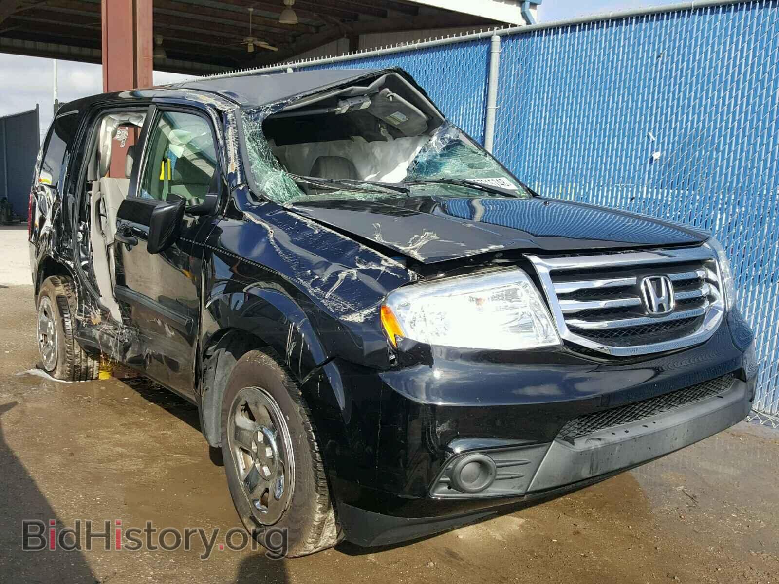 Фотография 5FNYF3H25CB039567 - HONDA PILOT 2012