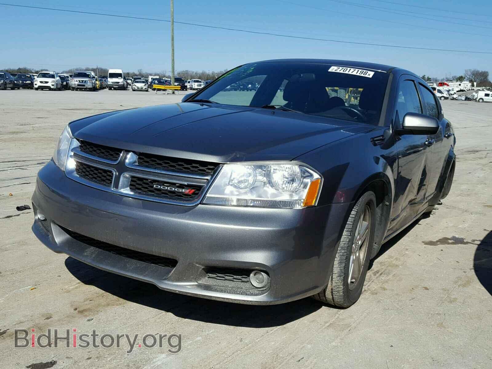 2013 DODGE AVENGER - VIN: 1C3CDZCB3DN626769 - Фото 2