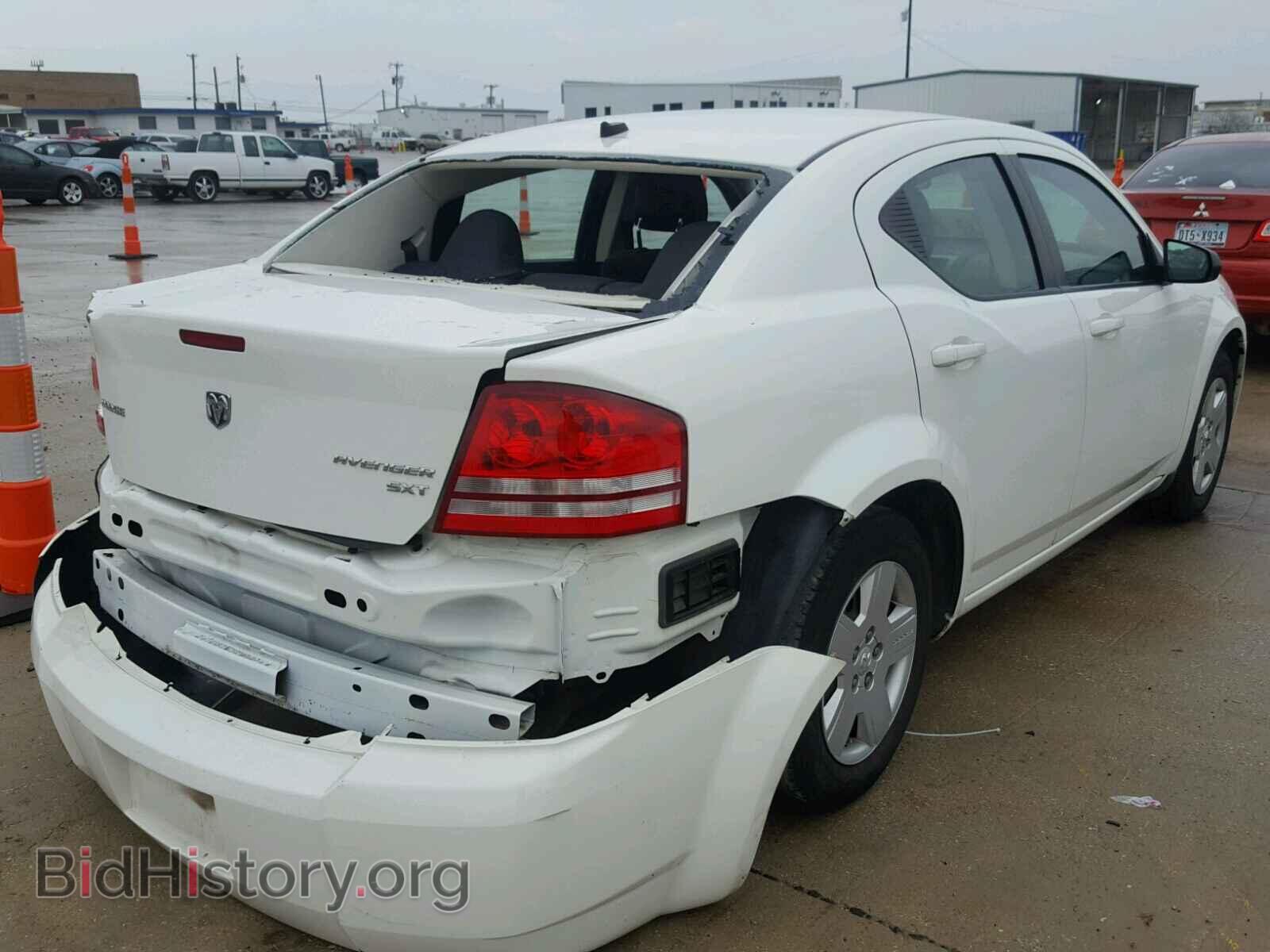 2010 DODGE AVENGER - VIN: 1B3CC4FB8AN186641 - Фото 4