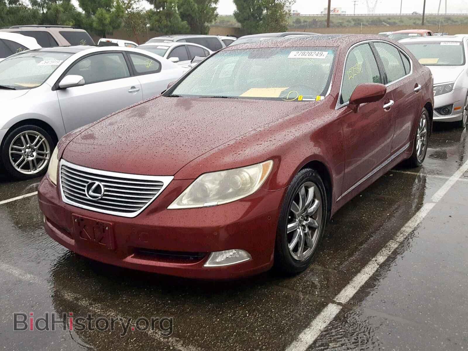 2007 LEXUS LS460 - VIN: JTHBL46F275039235 - Photo 2