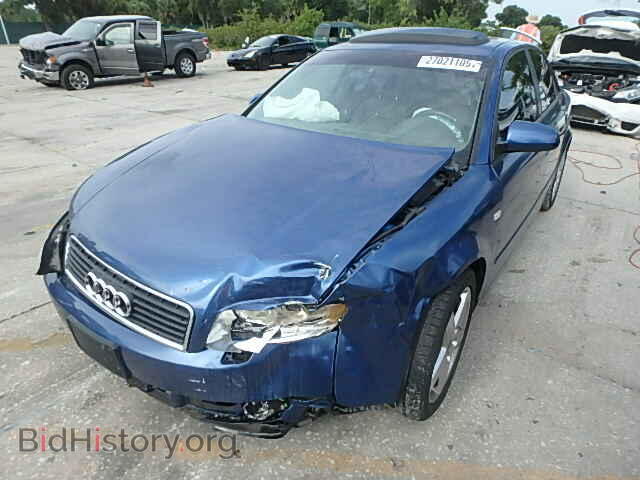 2005 AUDI A4 - VIN: WAULC68E75A070813 - Фото 2