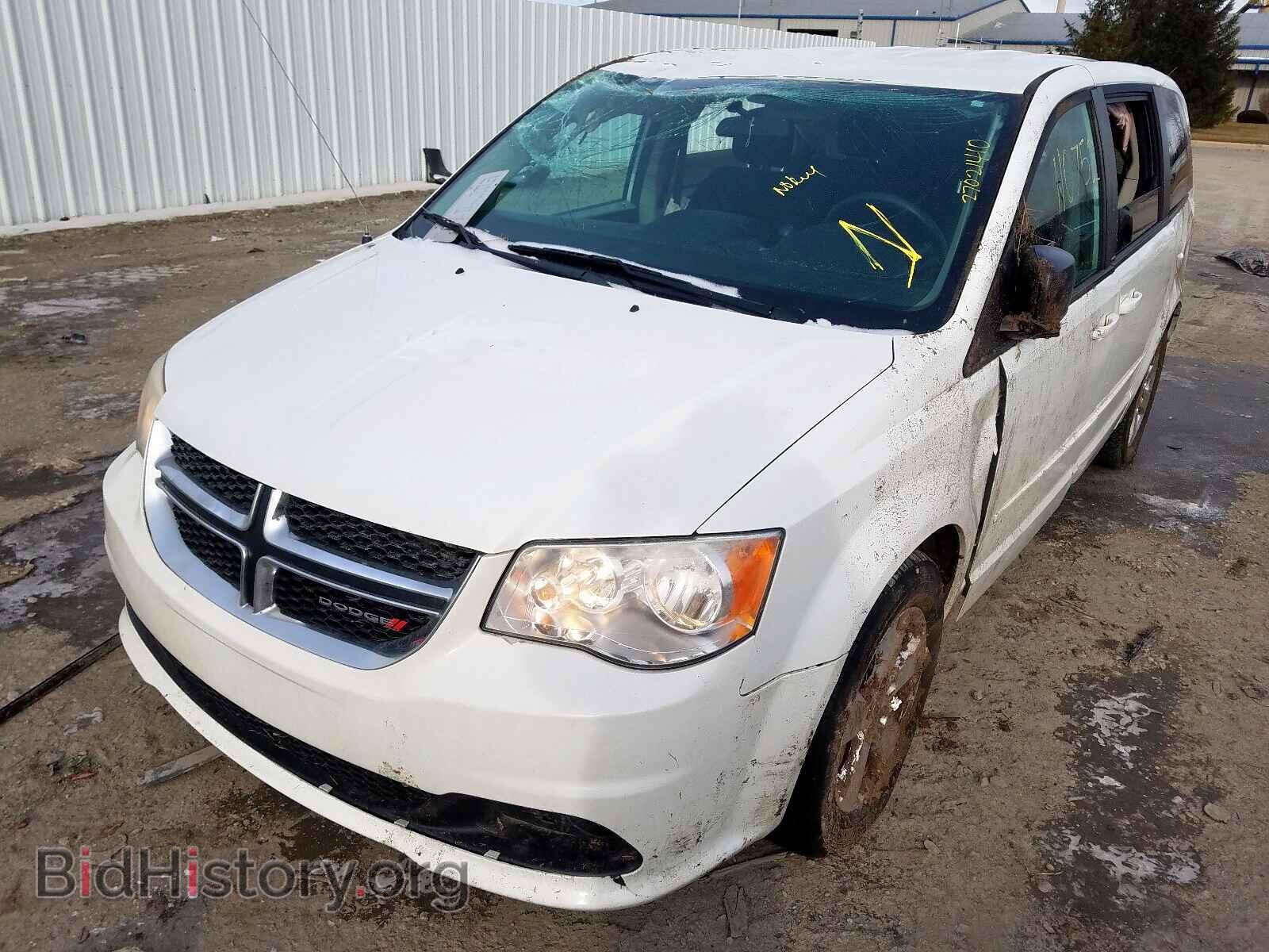 2013 DODGE CARAVAN - VIN: 2C4RDGBG4DR652971 - Фото 2