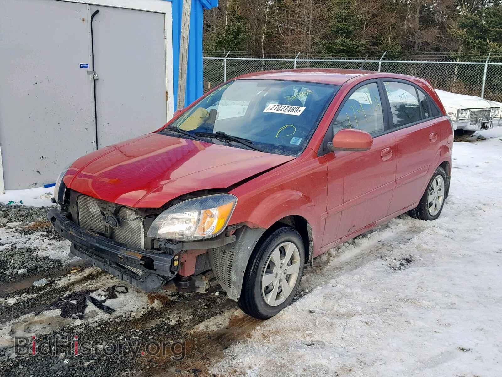 2011 KIA RIO BASE - VIN: KNADH5B33B6818494 - Фото 2