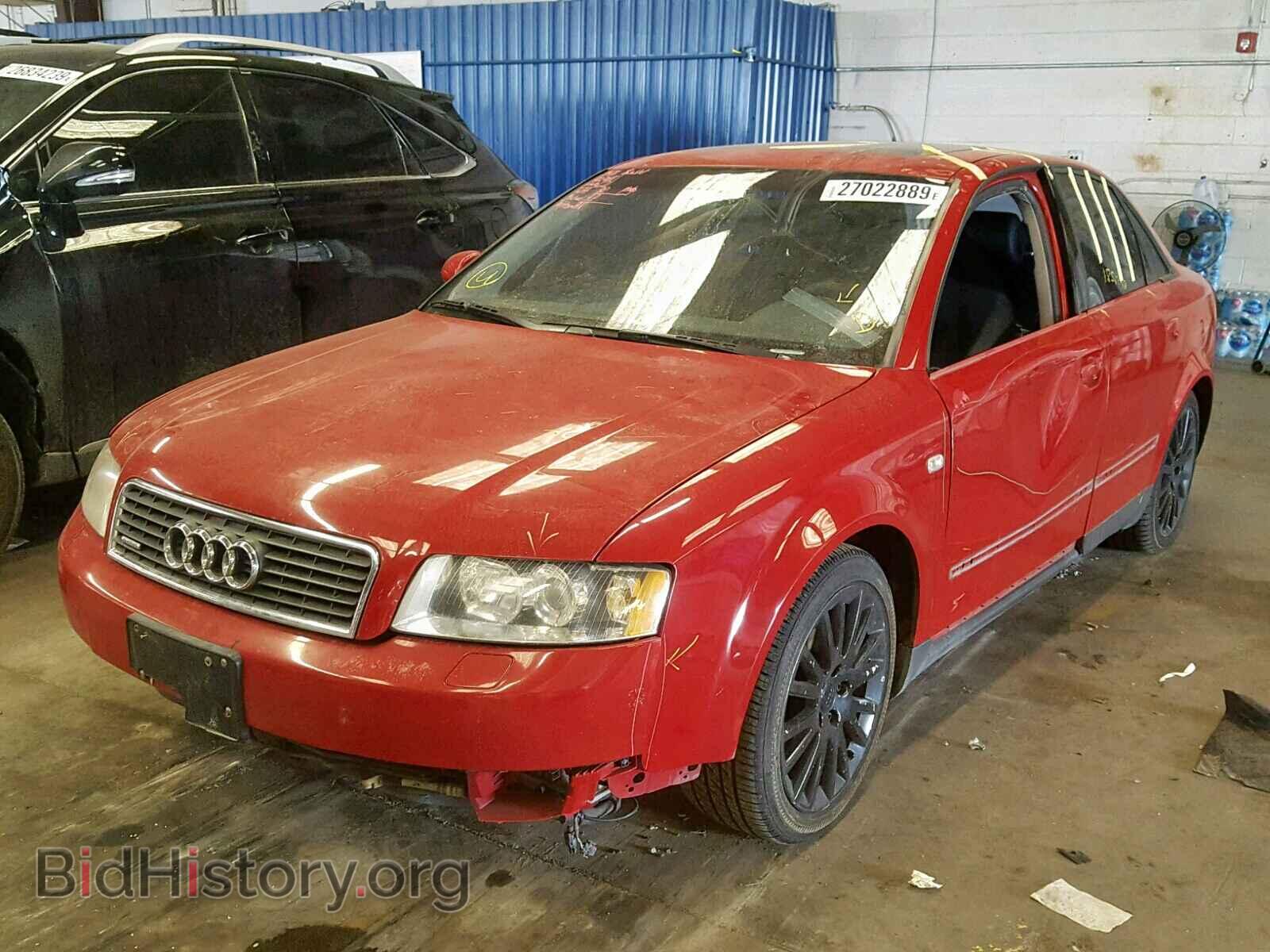 2002 AUDI A4 - VIN: WAULC68E02A167332 - Фото 2
