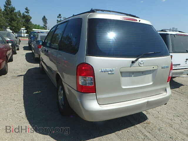 2000 MAZDA MPV - VIN: JM3LW28G8Y0145167 - Фото 3