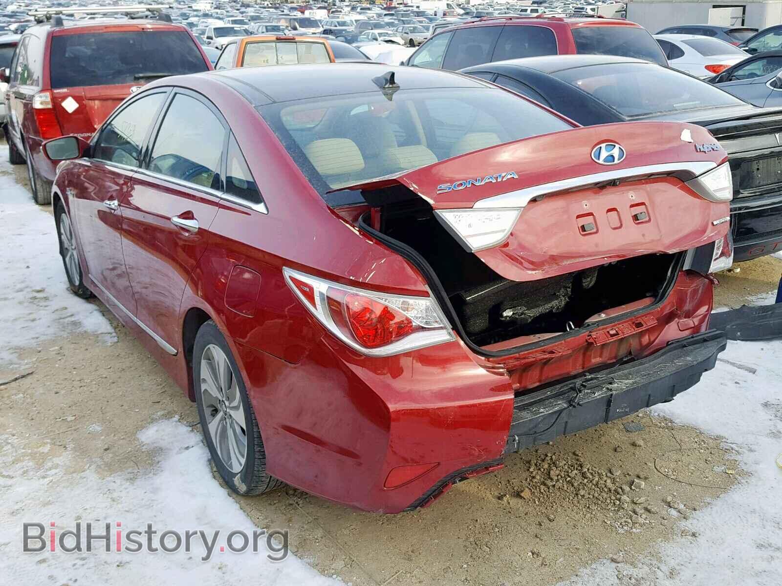 2014 HYUNDAI SONATA - VIN: KMHEC4A49EA104974 - Фото 3
