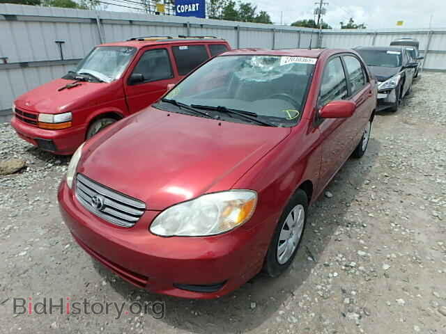 2003 TOYOTA COROLLA - VIN: 2T1BR32EX3C078675 - Фото 2