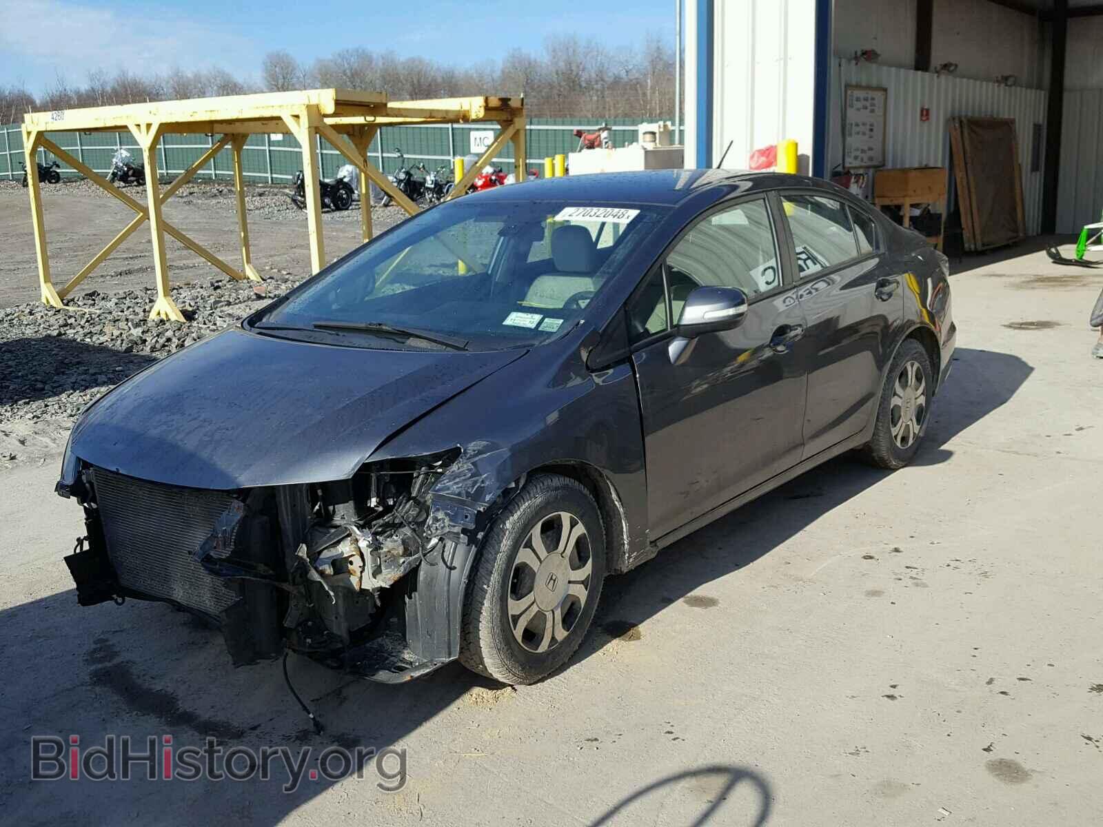 2013 HONDA CIVIC - VIN: 19XFB4F25DE000934 - Фото 2