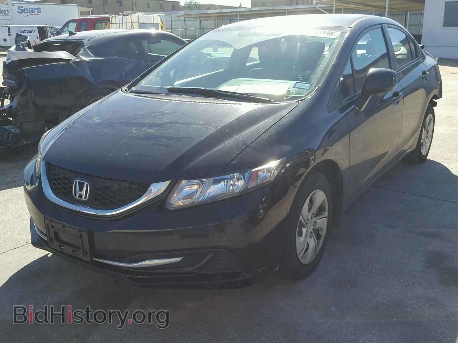 2013 HONDA CIVIC - VIN: 19XFB2F5XDE022555 - Фото 2