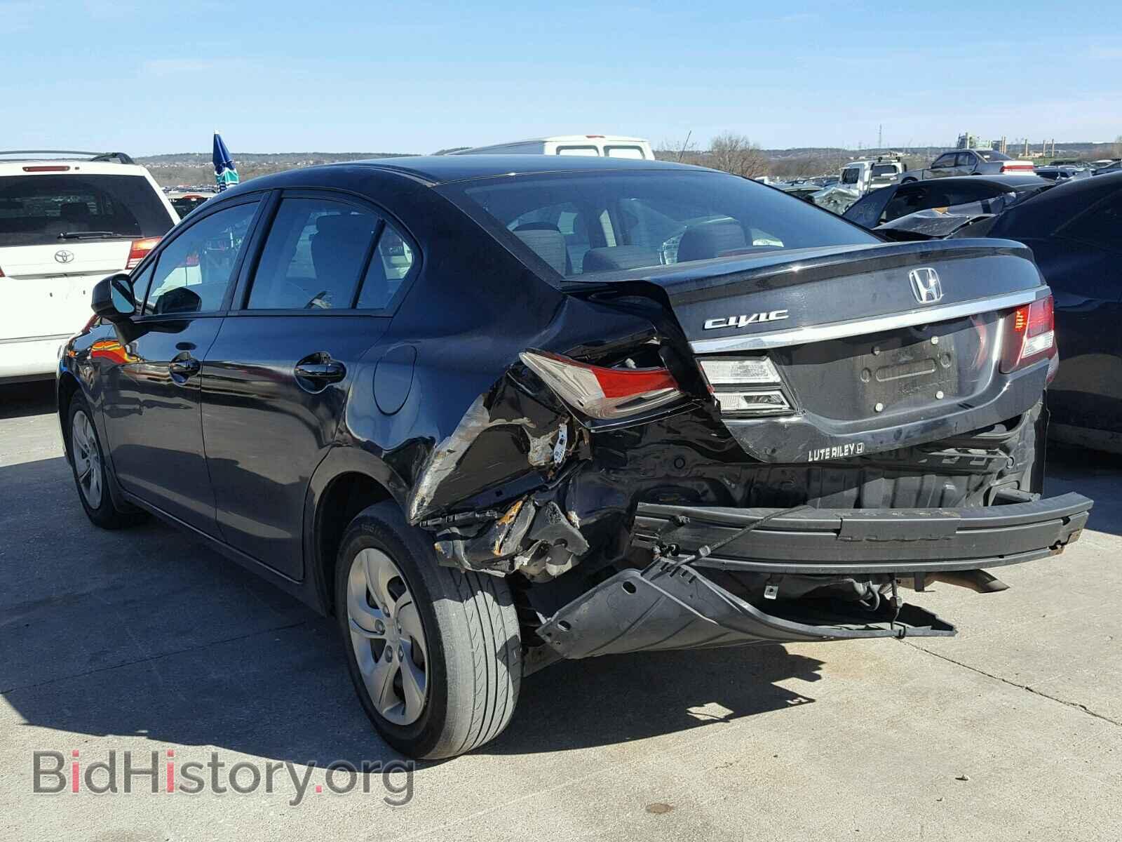 2013 HONDA CIVIC - VIN: 19XFB2F5XDE022555 - Фото 3